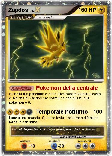 Pokemon Zapdos