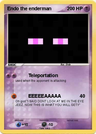 Pokemon Endo the enderman