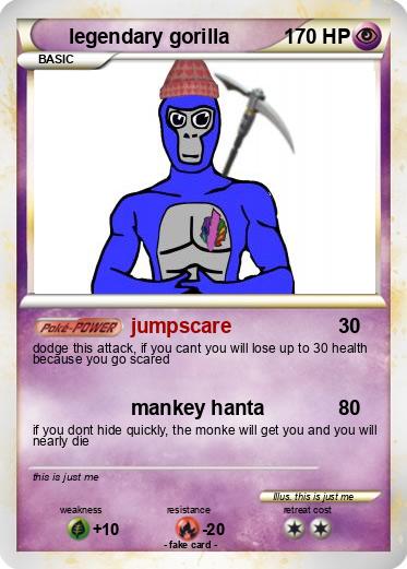 Pokemon legendary gorilla
