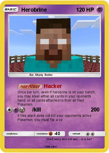 Pokemon Herobrine