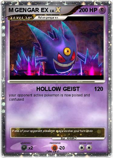 Pokemon M GENGAR EX