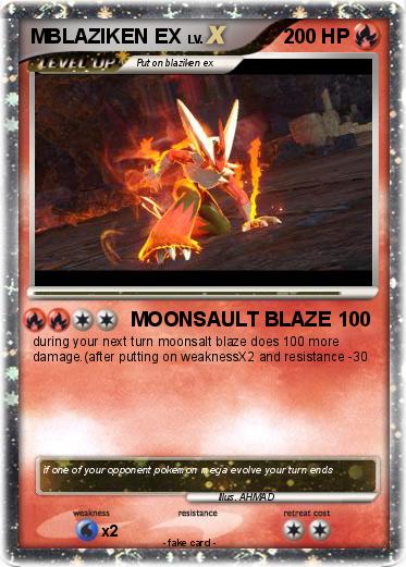 Pokemon MBLAZIKEN EX