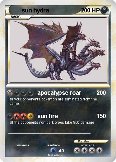 Pokemon sun hydra