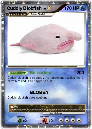 Pokemon Cuddly Blobfish