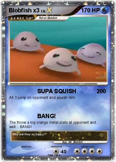 Pokemon Blobfish x3