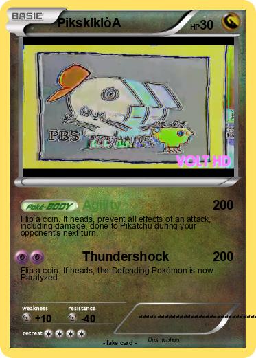 Pokemon PiksklklòA