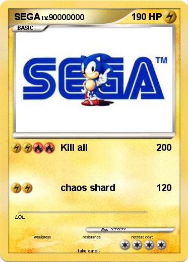 Pokemon SEGA