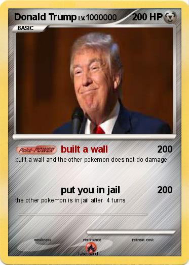Pokemon Donald Trump