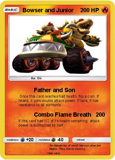 Pokemon Bowser and Junior