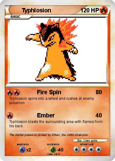 Pokemon Typhlosion