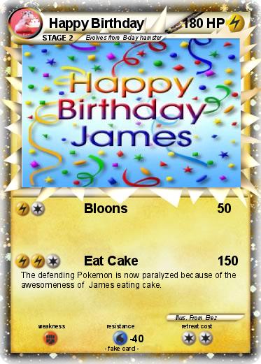 Pokemon Happy Birthday
