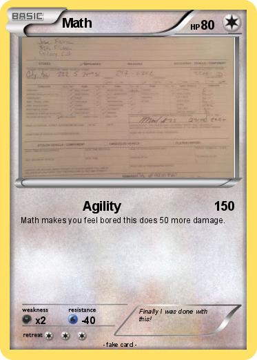 Pokemon Math