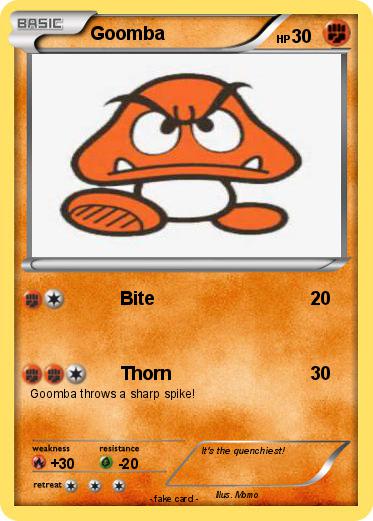 Pokemon Goomba