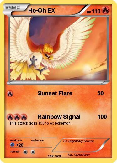 Pokemon Ho-Oh EX