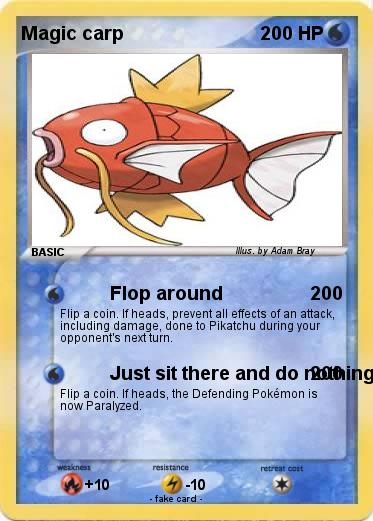 Pokemon Magic carp