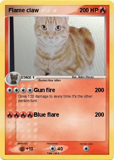Pokemon Flame claw