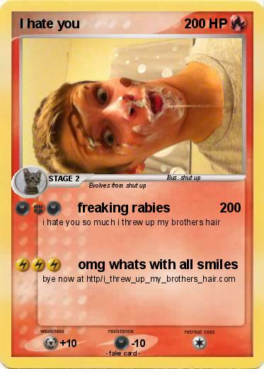 Pokemon I hate you