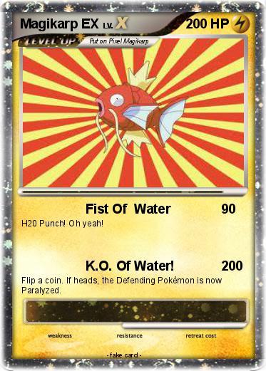 Pokemon Magikarp EX