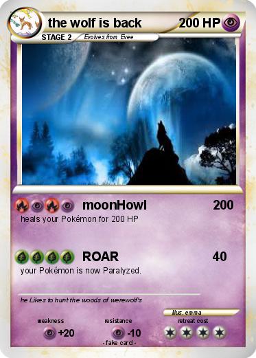 Pokemon the wolf is back