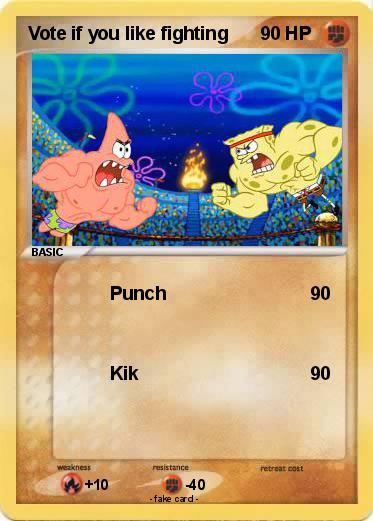 Pokemon Vote if you like fighting
