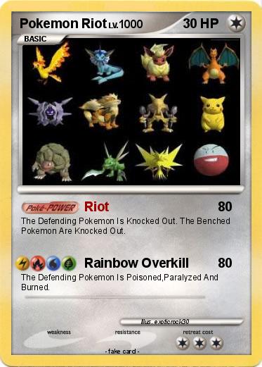 Pokemon Pokemon Riot