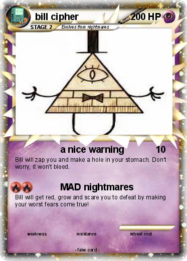 Pokemon bill cipher