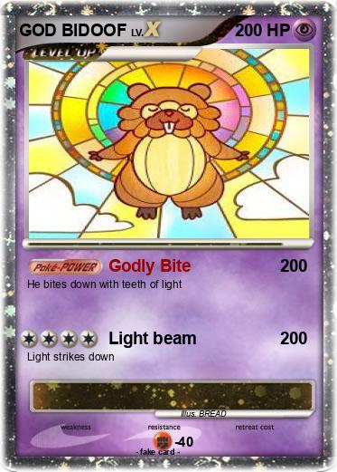 Pokemon GOD BIDOOF