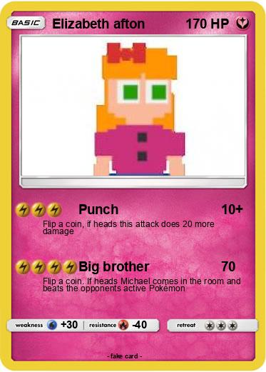 Pokemon Elizabeth afton