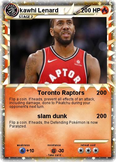 Pokemon kawhi Lenard