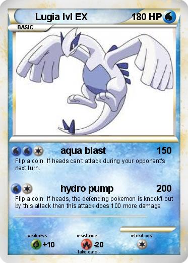 Pokemon Lugia lvl EX