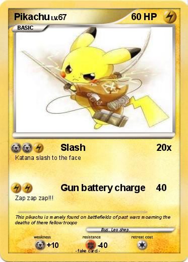 Pokemon Pikachu