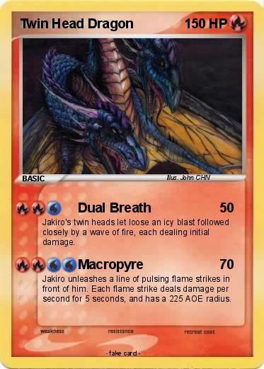 Pokemon Twin Head Dragon Pokemon Twin Head Dragon