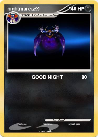 Pokemon nightmare
