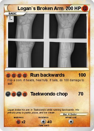 Pokemon Logan`s Broken Arm
