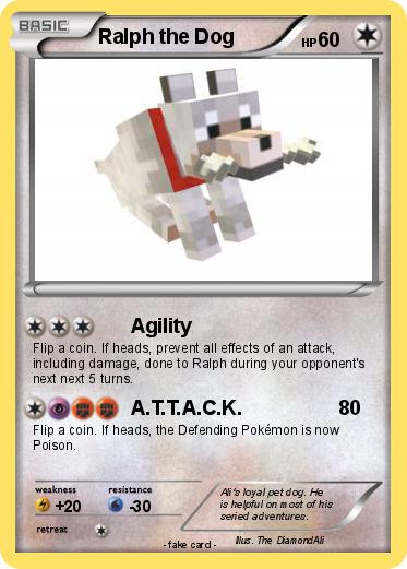 Pokemon Ralph the Dog