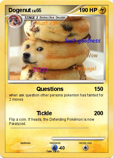 Pokemon Dogenut