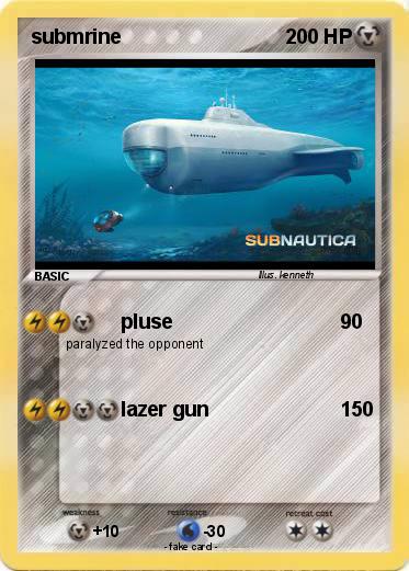 Pokemon submrine