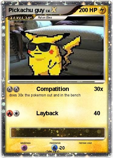 Pokemon Pickachu guy