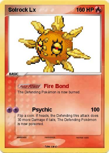 Pokemon Solrock Lx