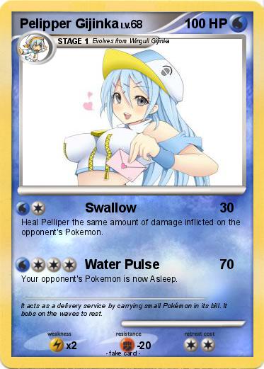 Pokemon Pelipper Gijinka