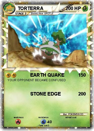 Pokemon TORTERRA