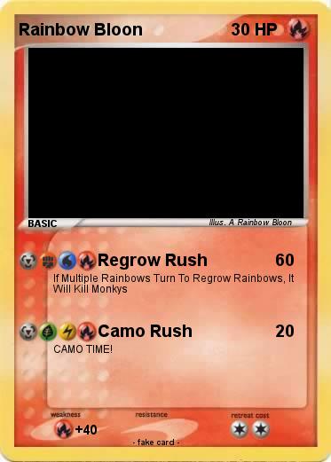 Pokemon Rainbow Bloon