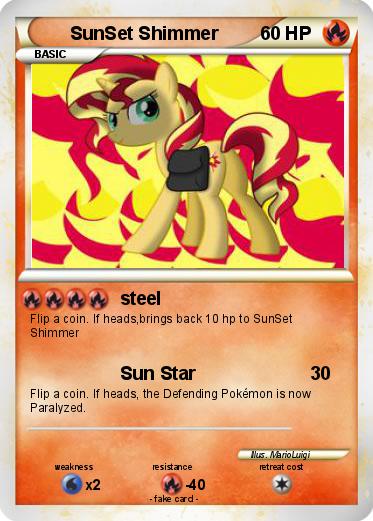 Pokemon SunSet Shimmer