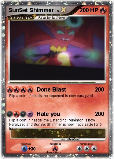 Pokemon SunSet Shimmer