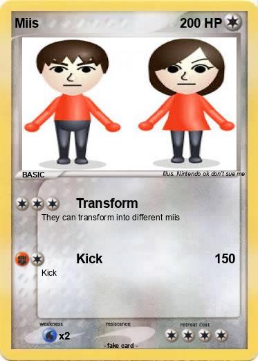 Pokemon Miis
