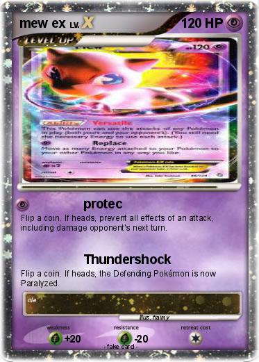 Pokemon mew ex