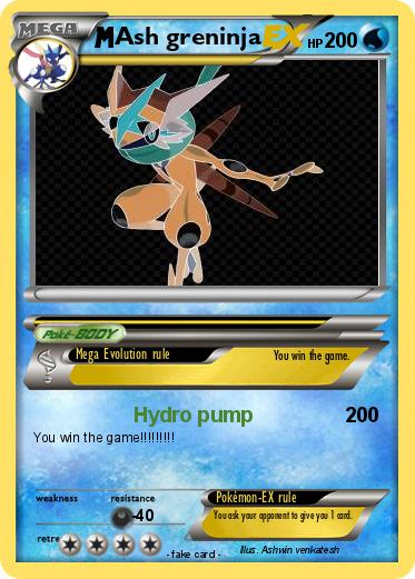 Pokemon Ash greninja
