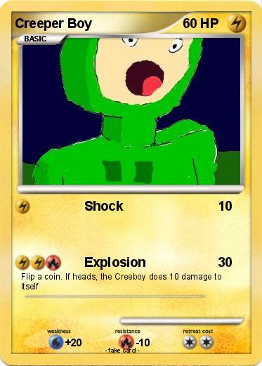 Pokemon Creeper Boy