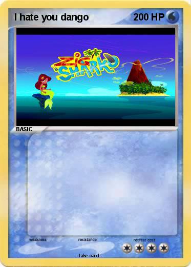 Pokemon I hate you dango