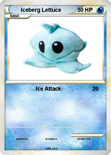 Pokemon Iceberg Lettuce